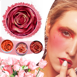 Blush Personalizzato a Forma di <span class=keywords><strong>Rosa</strong></span> Selvatica per Contorno e Illuminante Viso con Colore Opaco o Brillante - Product Image 5