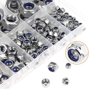 Stainless Steel Hex HexagonNut Customized <strong>Hexagon</strong> Aluminum Stainless Steel Nylon <strong>Insert</strong> Lock Nuts