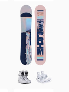 En venta Conjunto completo Snowboards Conjuntos <span class=keywords><strong>de</strong></span> snowboard para adultos All Mountain Snowboard Step in Bindings - Product Image 3