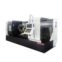 Mesin Bubut Pipa CNC QK1319 Grosir Big Bore Single Spindle untuk Industri Minyak, Mesin CNC Pembuat Ulir Pipa