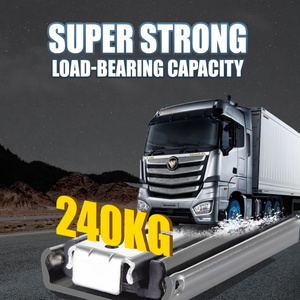 Furniture Hardware Kitchen Use Heavy Duty Soft Closing <b>Drawer</b> <b>Slide</b> Rails 3 Fold Full Extension Ball Bearing 200kg Load Capacity - Product Image 2
