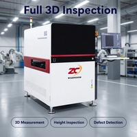 Machine AOI 3D d'usine chinoise, équipement d'inspection optique automatique, caméra 12MP pour la soudure de composants sur ligne d'assemblage SMT PCB