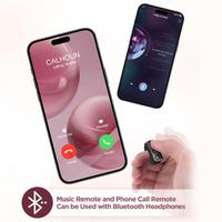 Mini télécommande sans fil intelligente pour iPhone, iPad, Android : contrôle de la défilement TikTok, déclencheur d'appareil photo, lecture électronique et musique