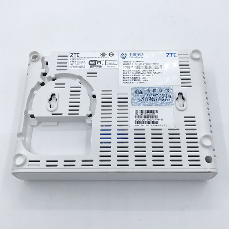 Brand new ZTE ZXHN F623 FTTH ONU with factory price