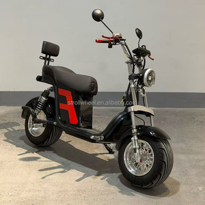 มอเตอร์ไซค์ไฟฟ้า มอเตอร์ไซค์ไฟฟ้าสำหรับผู้ใหญ่ 1000w มอเตอร์ไซค์ไฟฟ้า Citycoco 2 ล้อ ความยาวแฮนด์ 69 ซม. - Product Image 1