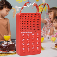 Boîte à son électronique personnalisée pour Halloween 16 effets amusants machine à rire et à son cadeau de fête bâillon pour les fêtes d'Halloween