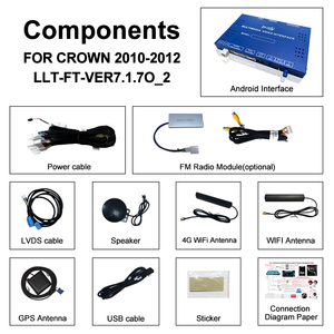 Actualización Multimedia Lsailt Android para Crown S200 GRS204 GWS204 URS204 URS206, CarPlay Inalámbrico Integrado, Android Auto, YouTube - Product Image 6