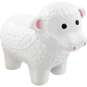 Jouets anti-stress en mousse en forme de mouton personnalisés, cadeaux promotionnels publicitaires - Product Image 4