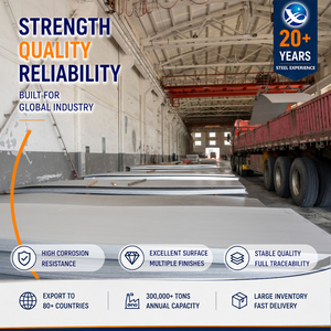 Factory Price 304 316L Satin Finish 2.0mm x 1219mm 4'x8' GB T3280 Stainless Steel Sheet in Automotive Industry - Product Image 1