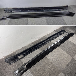 ชุดแต่งสเกิร์ตข้างคาร์บอนไฟเบอร์แบบแห้ง รุ่น 971 สำหรับ Porsche <span class=keywords><strong>Panamera</strong></span> 971.1 971.2 976 พร้อมลิ้นเสริมสปอยเลอร์ ปี 2018 +23 - Product Image 2