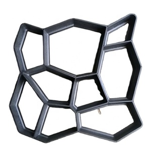 Moules en béton de chemin de chaussée de fabricant de plastique de bricolage pour le moule de pavage aléatoire de jardin - Product Image 1