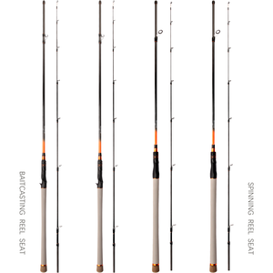 铸造鱼竿<span class=keywords><strong>2</strong></span>.4米高品质超硬蛇头铸造碳顶杆鲶鱼竿钓鱼强 - Product Image 3