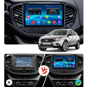 2 Din Android 11 autoradio lettore Video multimediale navigazione GPS Carplay per LADA Vesta Cross Sport 2015-2019 schermo Stereo <span class=keywords><strong>Fra</strong></span> - Product Image 6
