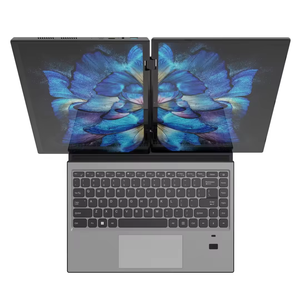 2025 New 14 Inch + 14 Inch Màn Hình Cảm Ứng Kép Nhôm Yoga Máy Tính Xách Tay Intel 12th N100 Celeron Kinh Doanh Văn Phòng Giáo Dục IPS Cho - Product Image 4