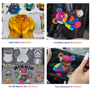 Leaf Spot <strong>Offset</strong> Hot Stamping DTF Sublimation <strong>Ink</strong> <strong>Colorful</strong> Paint <strong>Ink</strong> Special Heat Transfer <strong>Ink</strong> for Digital Printing of Clothing - Product Image 3