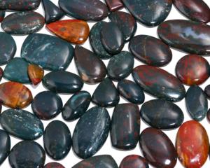 N.K.gems Natural <b>Rainbow</b> Bloodstone Mix Cabochon Gemstone | High Quality Loose Stones Color Play Jewelry Making | Third Party - Product Image 3
