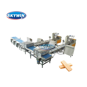 Macchina Automatica per Confezionamento Biscotti e Wafer a Prezzo di Fabbrica, Linea di Imballaggio a Flusso Continuo per Biscotti e Wafer - Product Image 1