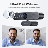 AutoFocus Interfaz USB CMOS Sensor de imagen Webcams con control remoto Stock Producto