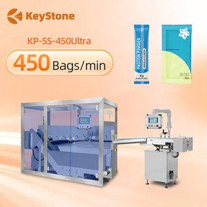Machine de tri et de comptage automatique de sachets et de pochettes, entièrement servo, avec inspection CCD et fonction de retournement - Product Image 1