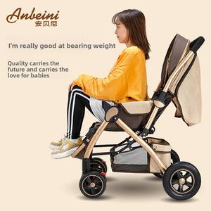 Poussette Bébé Légère Pliante en Métal avec Siège Auto Inclinable et Quatre Roues, pour Enfants de 0 à 6 Mois, Charge Maximale 15 kg - Product Image 1