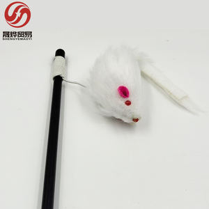 Üretici tedarik interaktif kedi oyuncaklar peluş simülasyon fare kedi oyuncak ve kapalı kediler oynamak için peluş kedi Teaser değnek - Product Image 2
