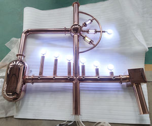 Torre de <span class=keywords><strong>cerveza</strong></span> de color bronce personalizada, columna de <span class=keywords><strong>cerveza</strong></span> de arte OEM - Product Image 2