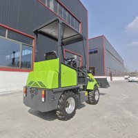 Caricatore Elettrico a Quattro Ruote Motrici TIANTONG 500kg, Mini Caricatore Agricolo con Batteria al Litio in Vendita