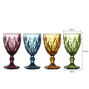 LUYI Vente en gros de gobelets à champagne roses et bleus pour mariage, Copas De Cristal De, verres à vin en cristal transparent personnalisés avec logo - Product Image 2
