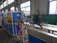 Chaîne de production de profilés en PVC pour Windows Panneau mural en plastique PVC WPC faisant des machines