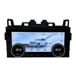 Panel de CA digital para <span class=keywords><strong>Audi</strong></span> Land Cruiser 2008-2015, unidad principal GPS, tablero de clima automático con Navi Car para REPRODUCTOR DE DVD - Product Image 2
