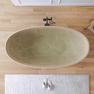 Bañera Maydon de 1650 mm para Baño de Leche y Café, Bañera de Hidromasaje para Proyectos Hoteleros, Color Personalizado, Fabricante de Superficies Sólidas - Product Image 2
