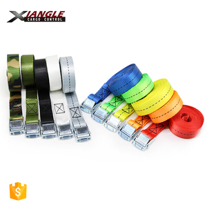 Mới Đầy Màu Sắc 1 Inch 250kgs Xe Máy Tốt Nhất Tie Xuống Dây Đai Cam Khóa Có Thể Điều Chỉnh Tie Thăng Trầm Hàng Hóa Lashing Dây Đeo - Product Image 4