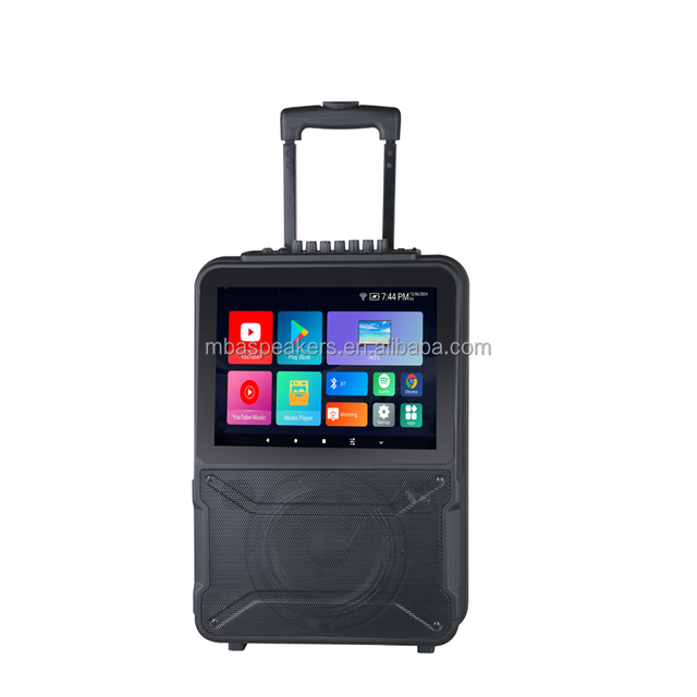 2025 High-Fidelity Wireless Karaoke for Outdoor Parties Hot Sale for Bluetooth Speaker Screen Lyrics Home Theatre Mobile Phone