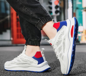 Zapatillas Deportivas Transpirables de Malla para Hombre, Antideslizantes, Ligeras, Casuales, para Correr al Aire Libre, para Todas las Temporadas - Product Image 4