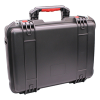 Boîte de rangement pour outils en plastique rigide imperméable, sac de transport, boîte à éponge noire, portable, pour appareil photo, objectif, photographie, valise OEM IP67