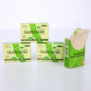 กระดาษทิชชูแบบพกพา 4 ชั้น ผลิตจากเยื่อไผ่ ไม่ฟอกขาว เป็นมิตรกับสิ่งแวดล้อม นุ่มพิเศษ สำหรับเด็ก พร้อมโลโก้สั่งทำได้ - Product Image 1