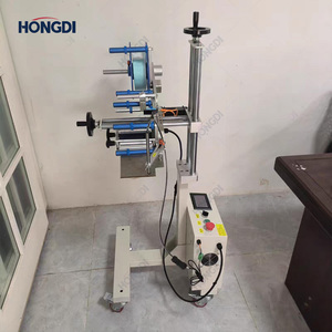 Tabletop Manual <b>Labeling</b> <b>Machine</b> for Bottles Glass & Metal Packaging Eco-Friendly 220V/110V in Food Cosmetic Chemical Industries - Product Image 6