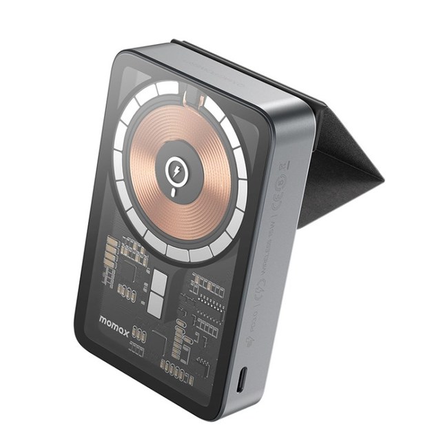 10000mAh Clear Magnetic Wireless Power Bank for iPhone for samsung Portable Battery