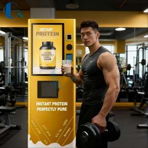 เครื่องจำหน่ายเครื่องดื่มโปรตีนอัตโนมัติเต็มรูปแบบสำหรับใช้ในโรงยิม - Product Image 4