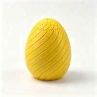 OEM/ODM Available 3D Printed Spiral Fidget Egg Premium Silk PLA 13.8cm Height High Quality Export High-End Finish
