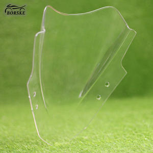 Protector de motocicleta PET PMMA PC PVC parabrisas motocicleta para Yamaha NMax 125 155 15-18 - Product Image 2