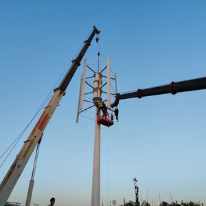 10 Years Warranty Windmill 50kw 80kw 100kw Vertical Axis Wind <b>Generator</b> Solar <b>Power</b> System R&X-H Series-80K HOLRY Portable V - Product Image 2