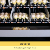 Máquina Expendedora de alimentos frescos popular XY, con sistema de refrigeración y elevación, puede vender una variedad de frutas y verduras.