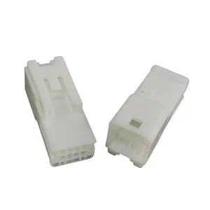 Original AMP White Housing TE 1473793-1 Wire to Wire 2.2 mm Housing 8Pin for Male Terminals Housing Plug