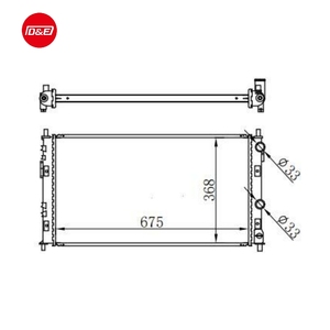 Radiateur en aluminium DPI 2323 POUR 01-06 CH SEBING CONV/SDN STATUS-SDN 4/6C0 - Product Image 2