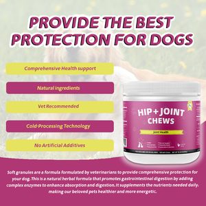 Pet Yuan 2025 yeni sağlık takviyesi köpekler vitamin çiğneme köpek maması glukozamin kalça ve ortak bakım takviyesi - Product Image 3
