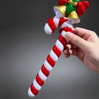 Großhandel Rotierende LED-Weihnachtsbaum-Leuchtstäbe, Zuckerstangen-Form Partydekoration mit Individueller Verpackung für Feiertagsevents