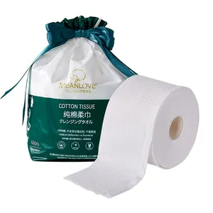 Wegwerp Gecomprimeerd Katoen Draagbare Gezicht Katoen Roll Nat Tissue Mousseline Reiniging Handdoek Voor Gezicht
