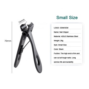 <span class=keywords><strong>Coupe</strong></span>-ongles professionnel très large avec mâchoires, 50 pièces, meilleur <span class=keywords><strong>prix</strong></span>, avec ouverture, épais - Product Image 3