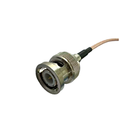 Cable Coaxial RG316 de Fábrica, Conector BNC Macho a Macho, Cable Coaxial de Conexión RG316 de 10 cm